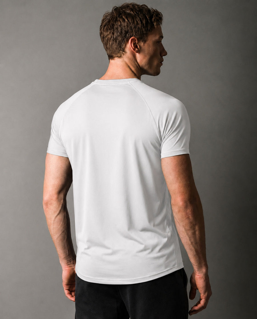 Apex Tee Back #white