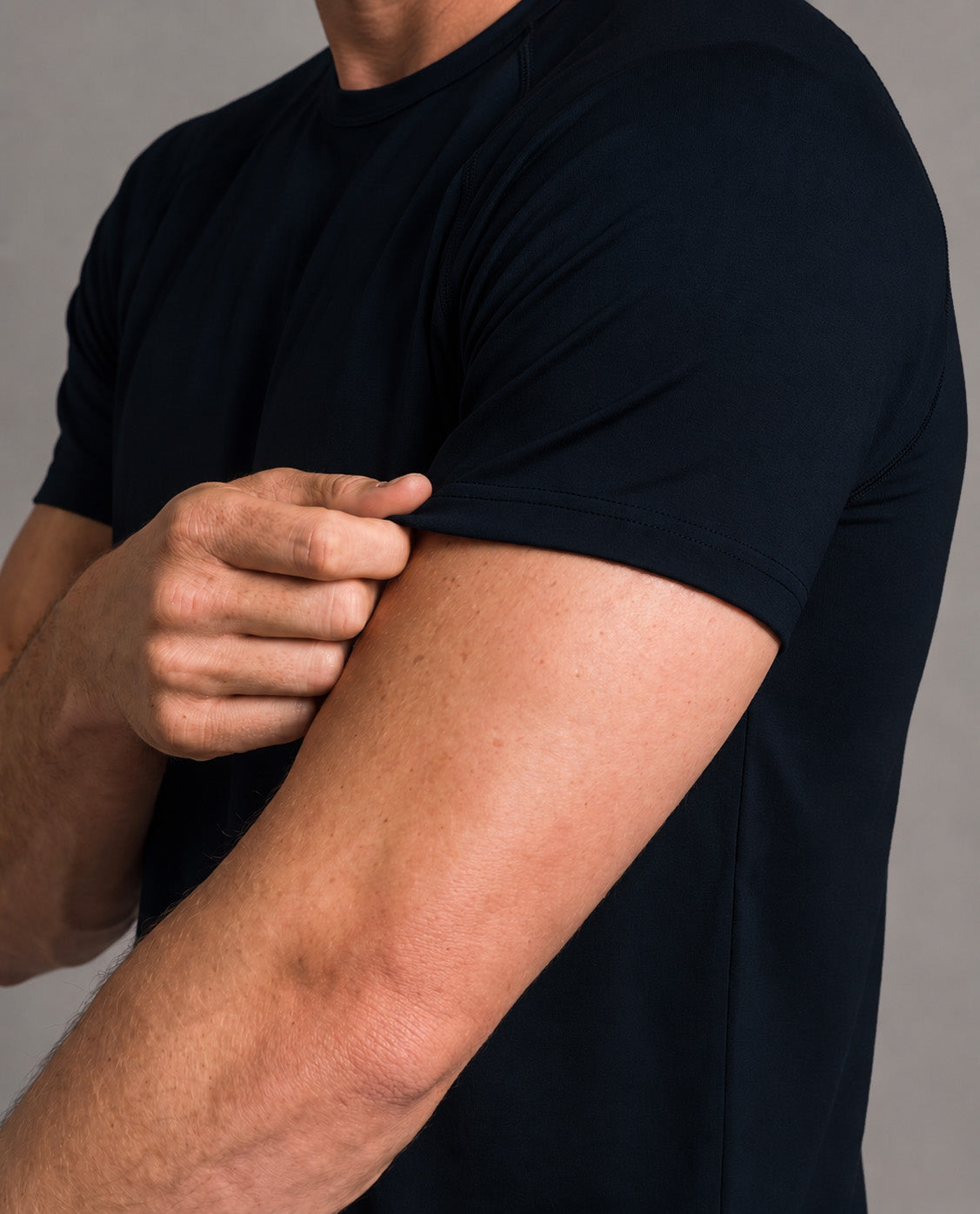 Apex Tee SleeveChestArmsTorso #midnightnavy