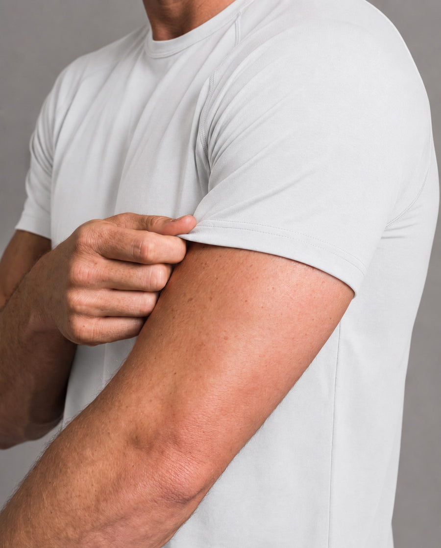 Apex Tee SleeveChestArmsTorso #white
