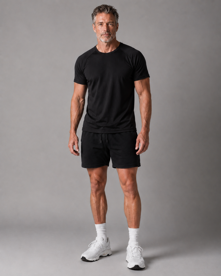 Apex Tee, shoulder and sleeve detail