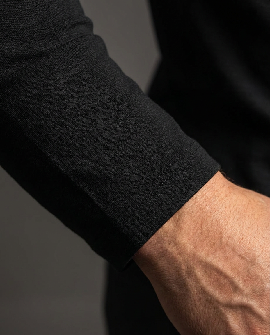 Apex Cotton Long-Sleeve Tee