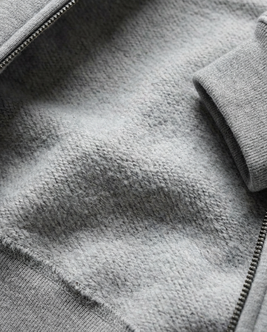 Core Boxy Zip up Hoodie